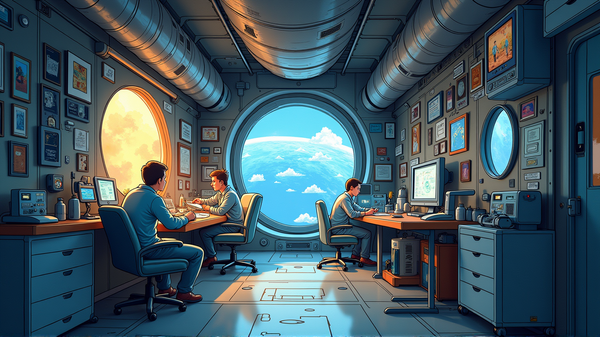 Exploring Space Living: Archaeological Insights from the ISS