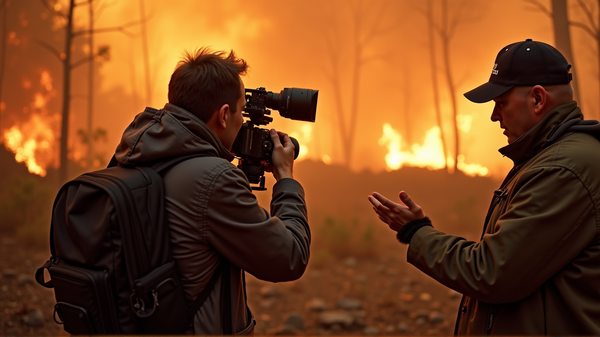 From Politicians to Scientists: The Evolution of Science Journalism in Wildfire Coverage