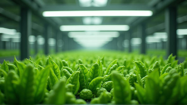 Revolutionary Hydroponics Transform Urban Edamame Harvesting