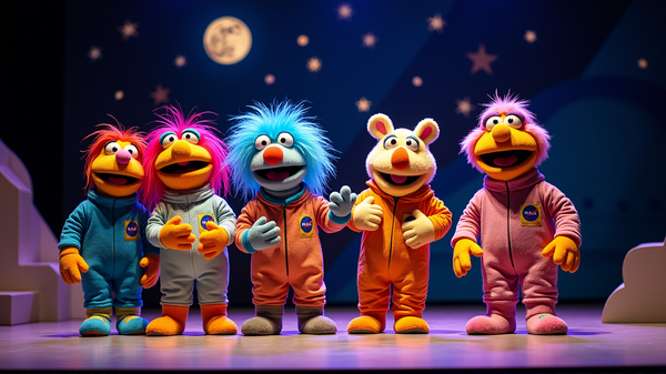 Discover the Magic: Fraggles Blast Off to NASA's Space Stage