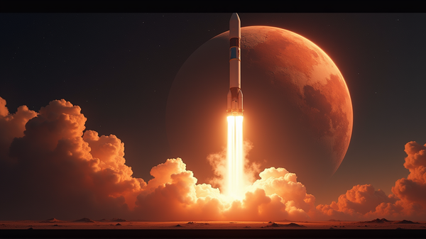 Blue Origin Set for Spectacular Mars Mission with Twin Probes