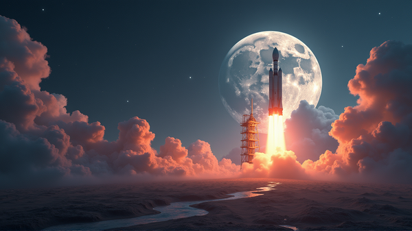 Space Showdown: U.S. Plans Lunar Leap Against China's Rising Star